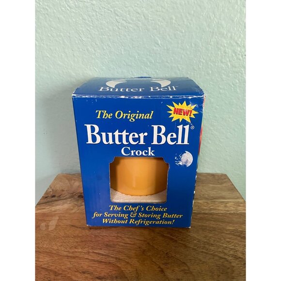 The Original Butter Bell Yellow Kitchen Home Decor - Picture 1 of 6